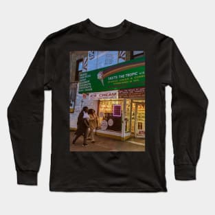 Ice Cream, Flatbush, Brooklyn, NYC Long Sleeve T-Shirt